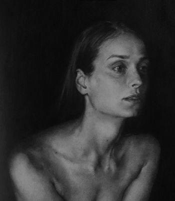 Artist: Antoinette Barbouttis | Title: Alexandra | Subject: Self-portrait