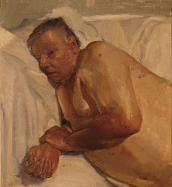 Artist: Peter Wegner | Title: Medicated Man portrait of G.D. | Subject: Graeme Doyle